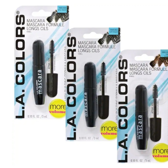 3 packs L.A. Colors Lash-Building Mascara - Picture 1 of 2